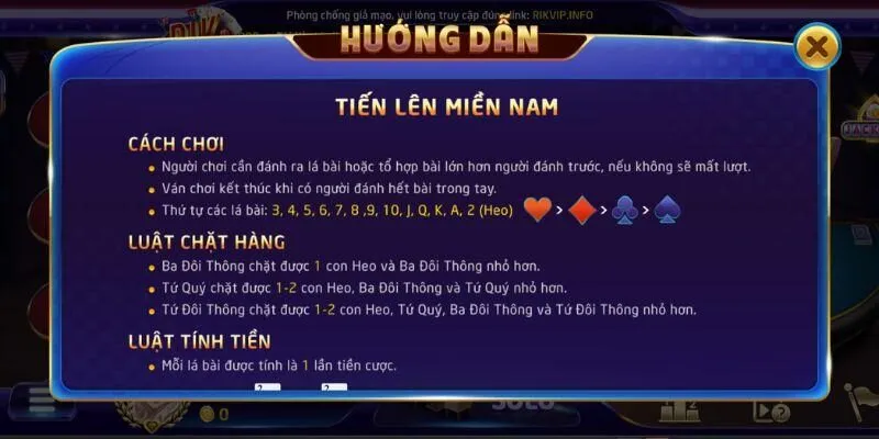 Quy tắc chặt heo và các bộ tới trắng đặc biệt tại Rikvip