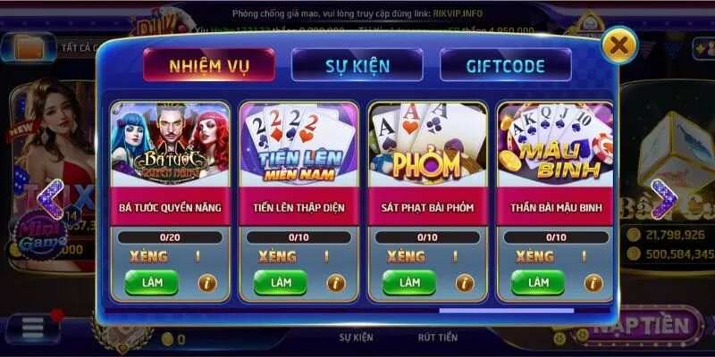 Tìm hiểu về các quy định nhận khuyến mãi Rikvip